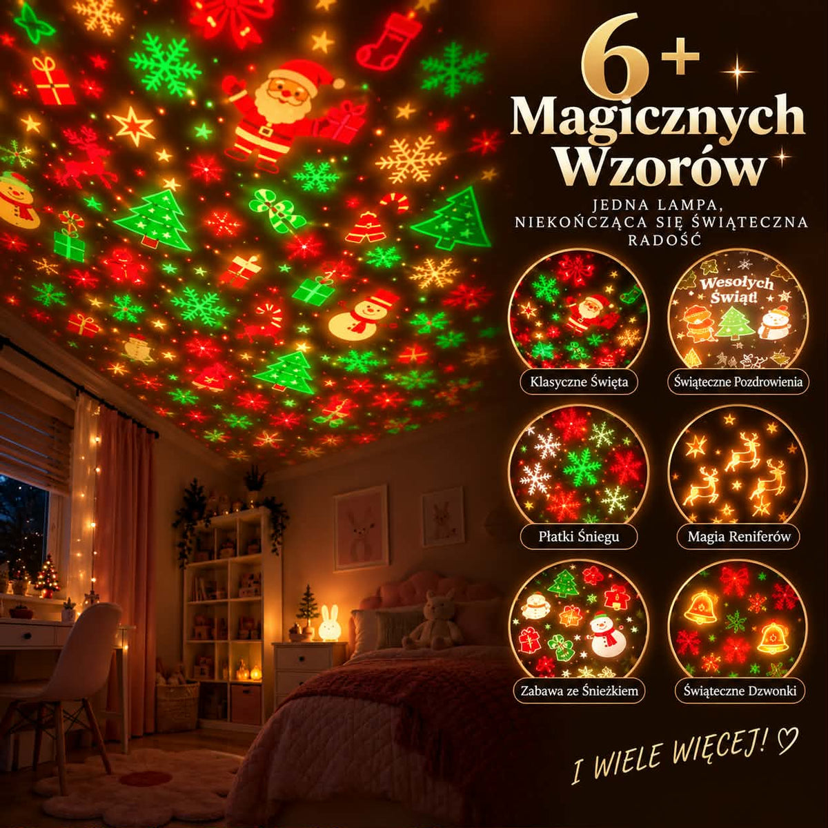 Świąteczny projekor
