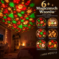 Świąteczny projekor